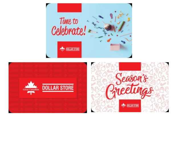 Gift Card announcement (1) - Great Canadian Dollar Store